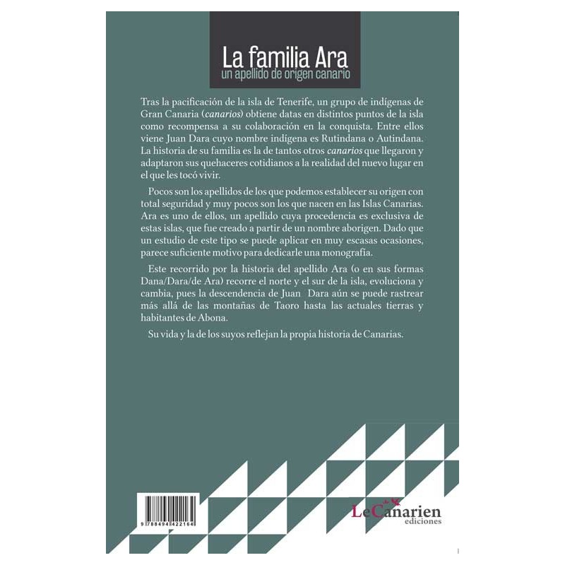 La Famila Ara: un apellido de origen canario