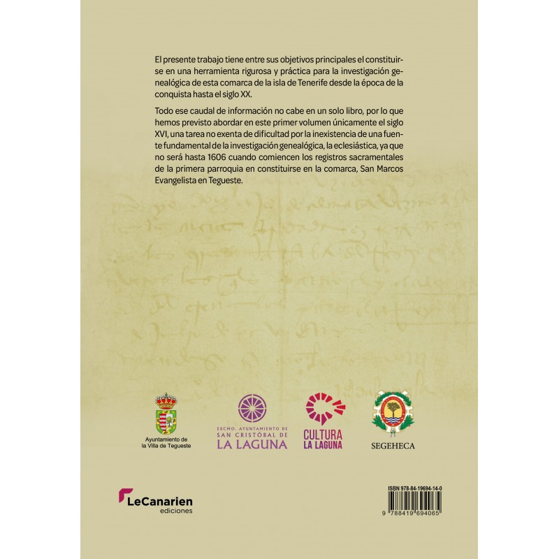 Documentos para la historia de Tegueste,...