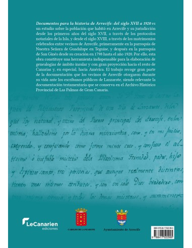 Documentos para la historia de Arrecife: del...