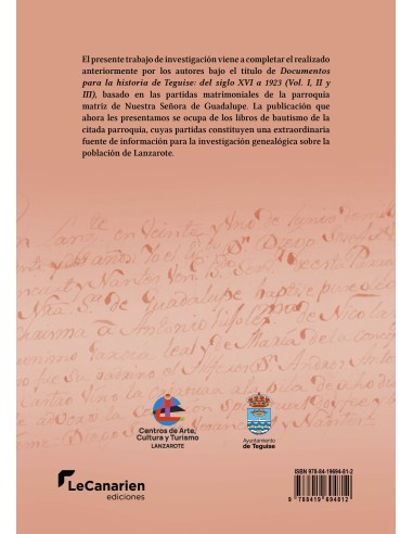 Registros bautismales de la parroquia de Ntra....