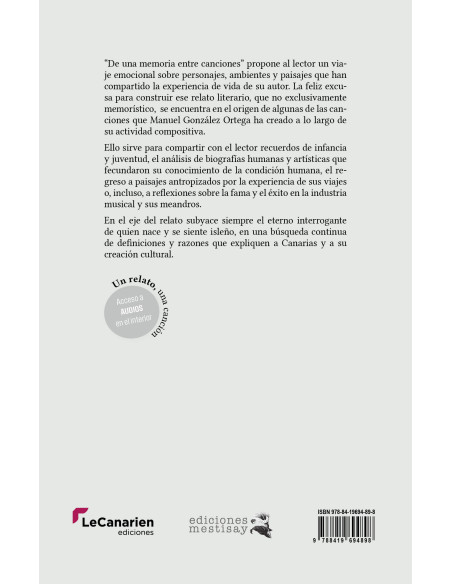 De una memoria entre canciones