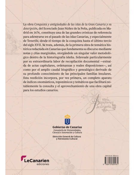Conquista y antigüedades de las islas de la Gran Canaria y su descripción (1676)